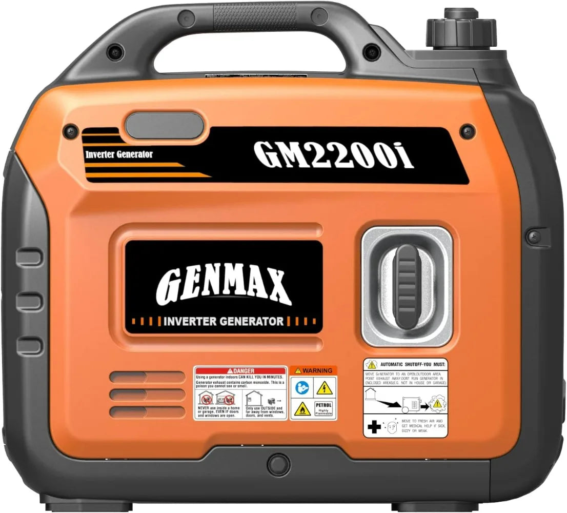 Portable Inverter Generator 2200W With Eco Mode And CO Shutdown