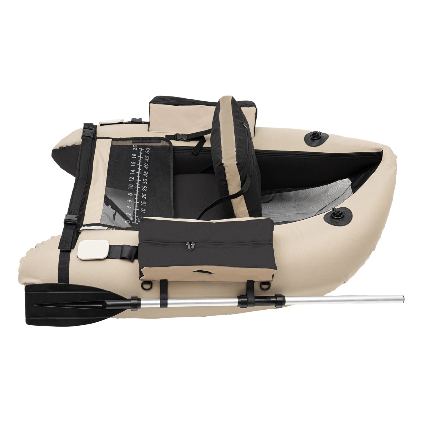 Outdoor Inflatable Fishing Boat With Adjustable Backrest 90-180 Ocean Fishing