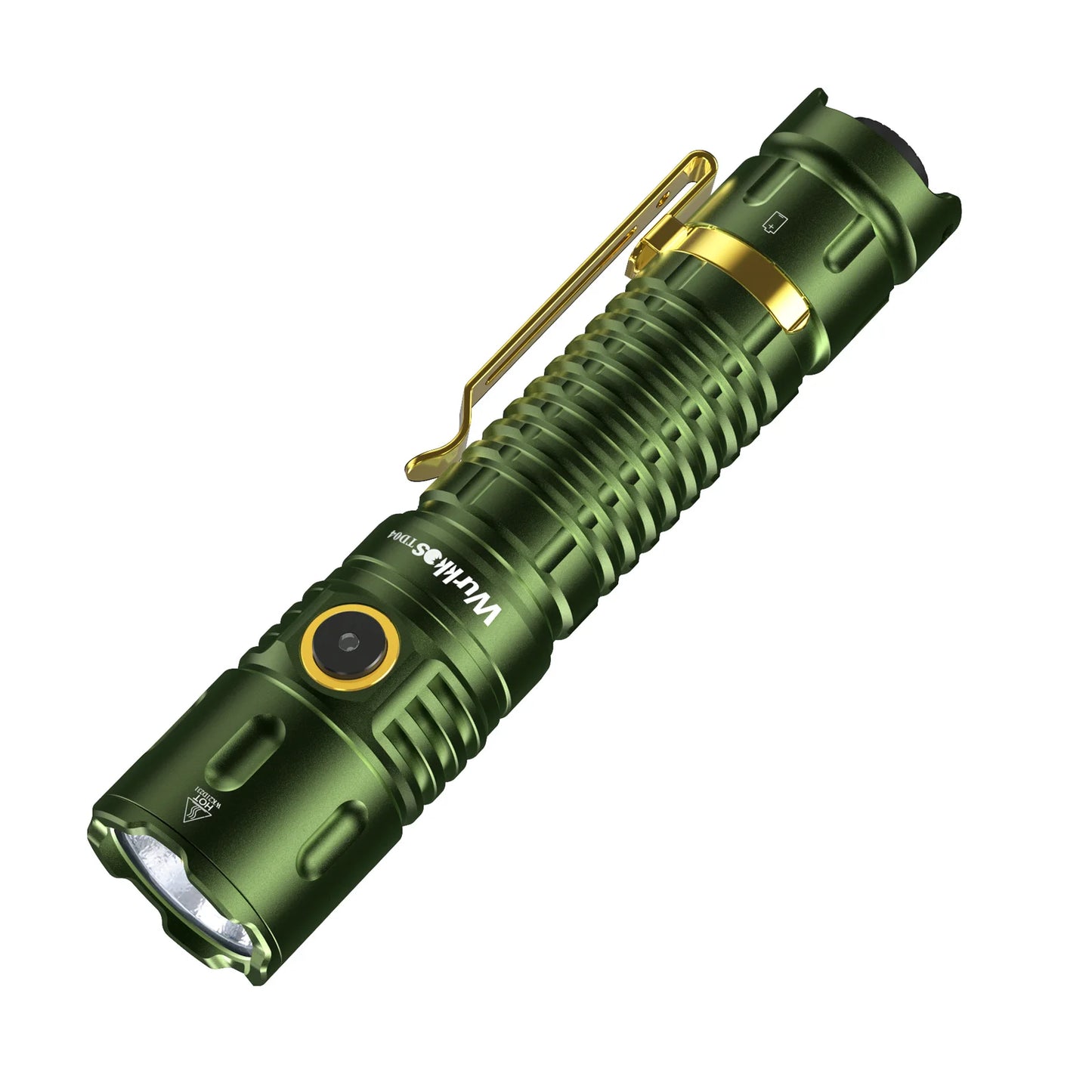 Wurkkos TD04 21700 Rechargeable Tactical Flashlight XHP50D 3000 Lm USB C IP68