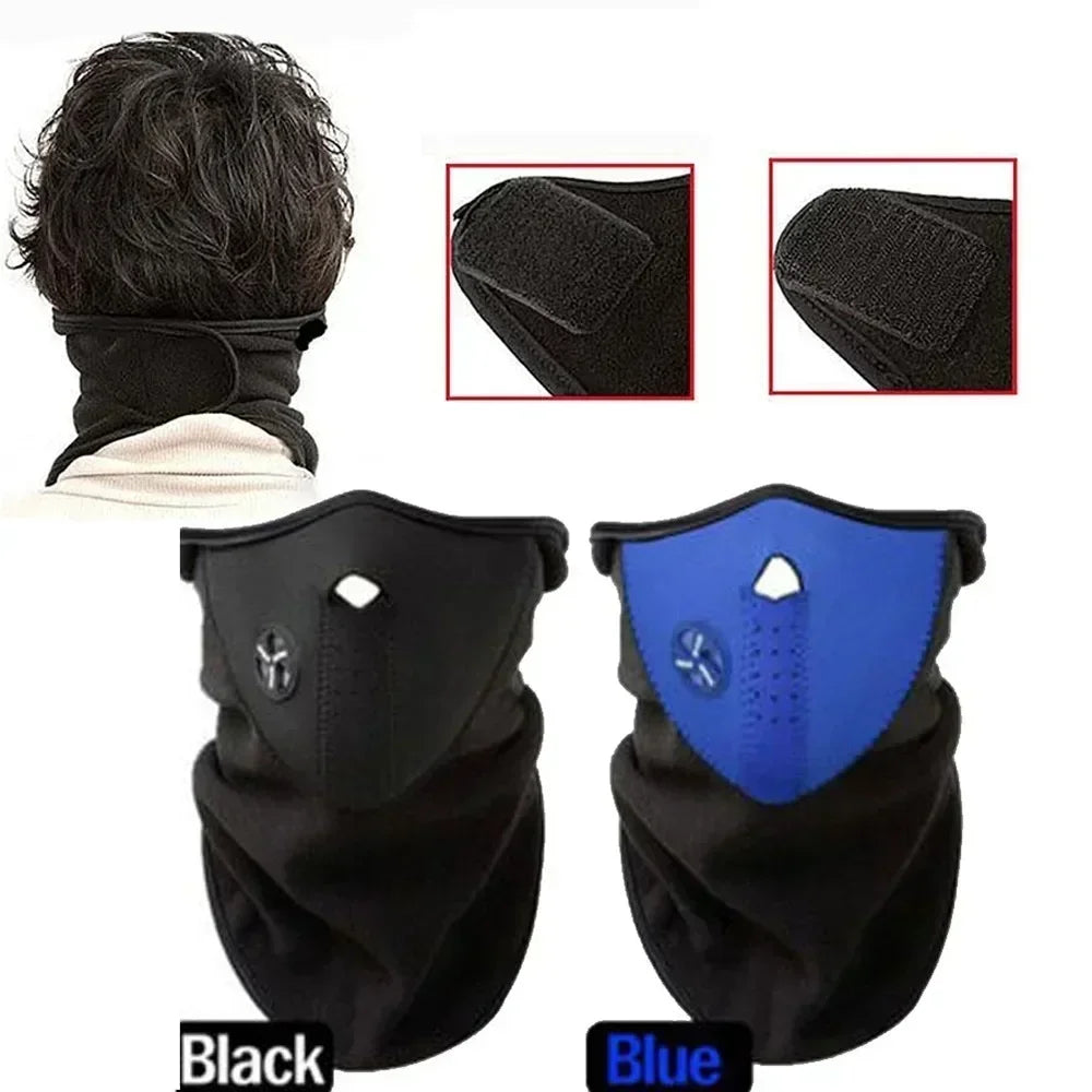 Windproof Neoprene Neck Warmer Gaiter For Outdoor Sports Face Cover
