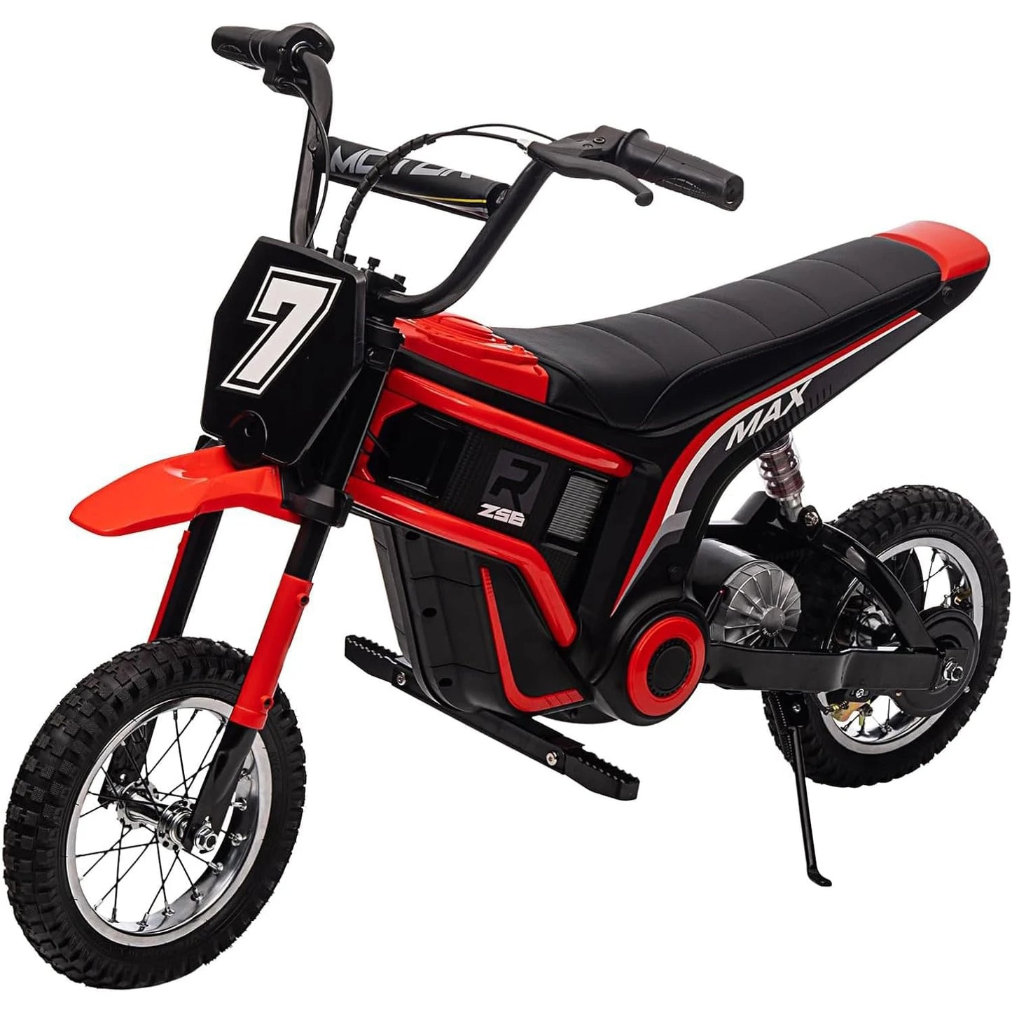 Ride On Motorcycle for Kids Electric Dirt Bike 24-Volt 350-Watt Kid's Toys Up to 14.29 MPH, 2-Speed Modes, Max Load 135 Lbs