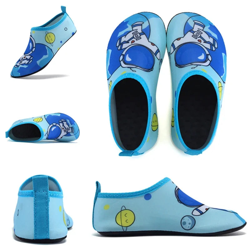 Kids Water Shoes Barefoot Aqua Sport Quick Dry Non Slip Lightweight Beach Pool