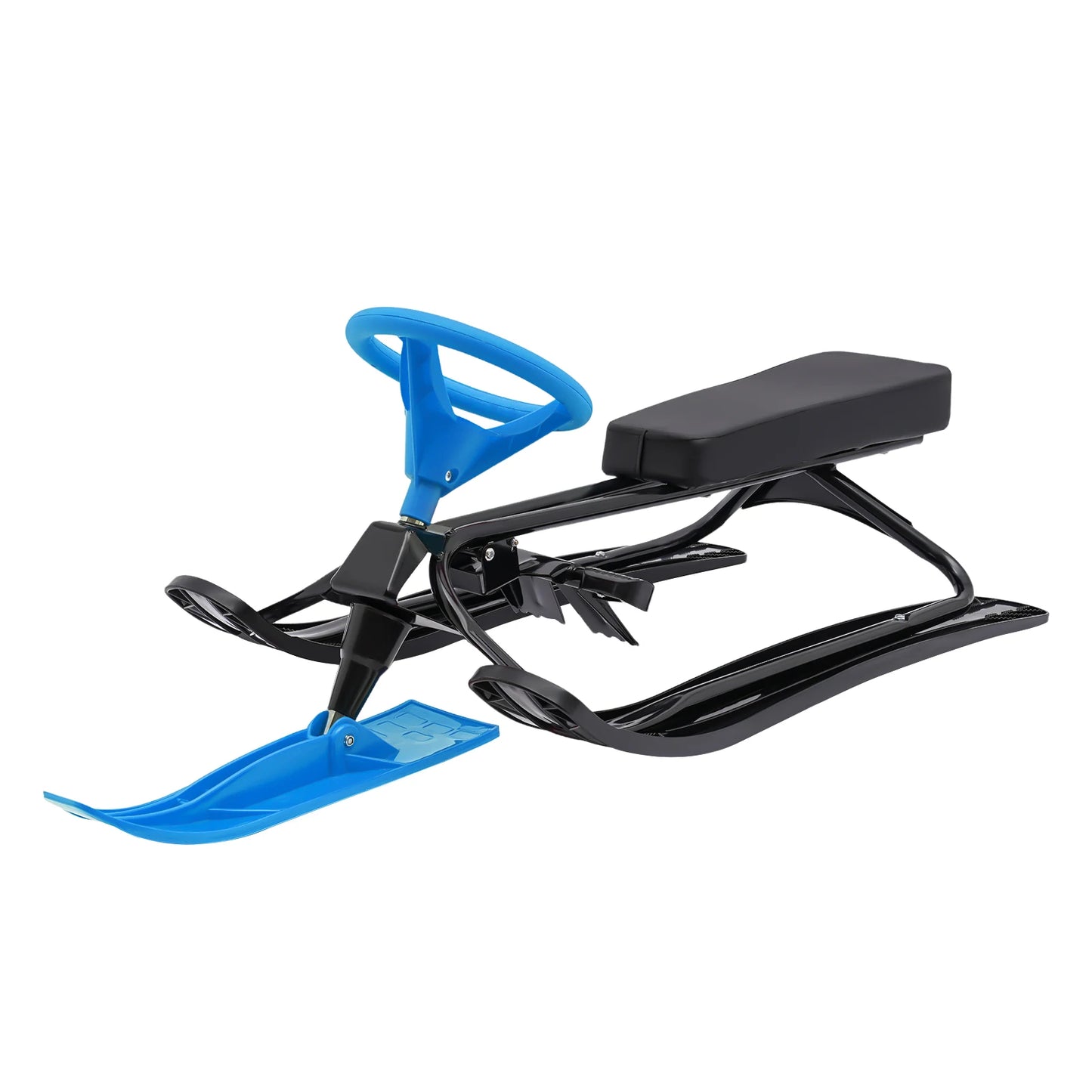 79cm Snow Racer Sled Blue For Kids 3 To 15 Years And Adults 220.5lb Capacity