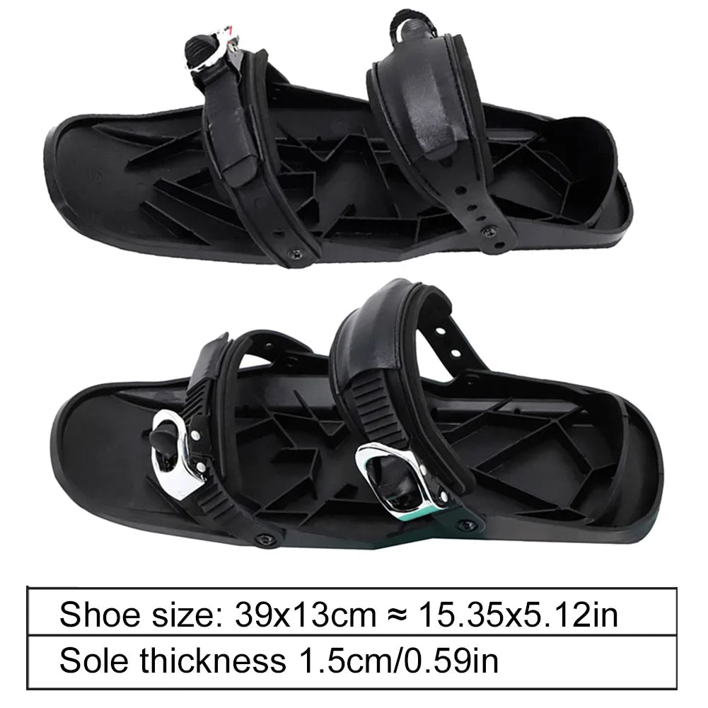 Mini Short Ski Skates Skiboards Snowblades For Winter Outdoor Snow Sports