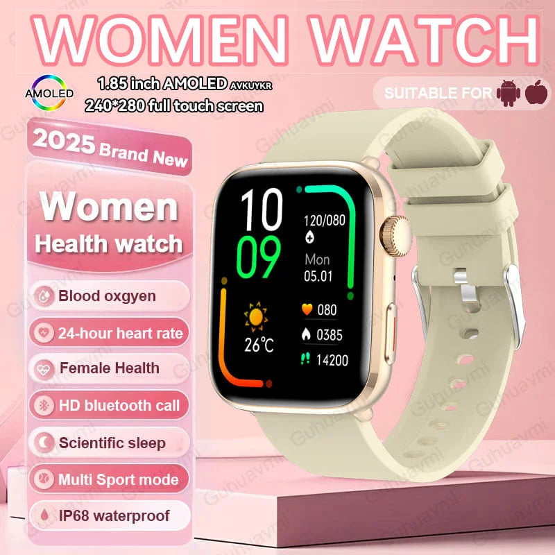 Xiaomi Women AI Smartwatch With HRV PPG Health Monitoring
