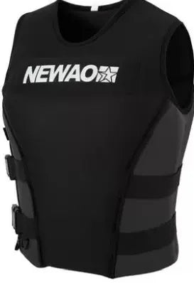 Neoprene Sea Life Jacket Adults Men Buoyancy Drifting Safety Vest Buckle Floating Foam Surfing Sailboard Racing Boats Kayaks