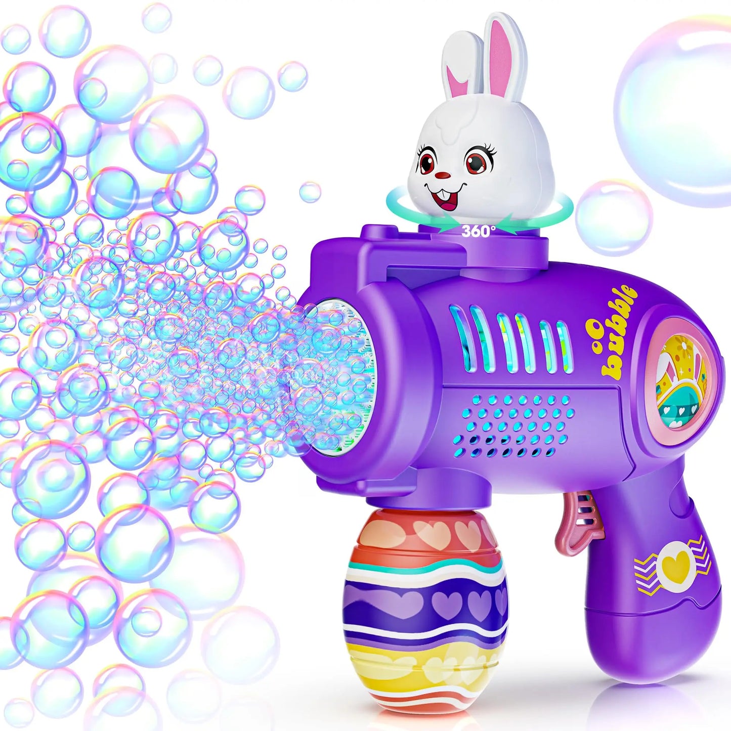 Bubble Gun, Bubble Maker Gun,Bubble Gifts for 4 5 6 7 8 9 10 11 12 Years Old Boys Girls,Summer Outdoor Toy Birthday Party Favors
