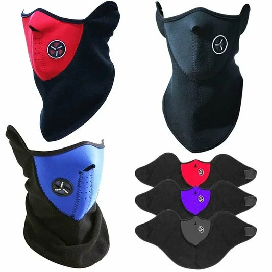 Windproof Neoprene Neck Warmer Gaiter For Outdoor Sports Face Cover