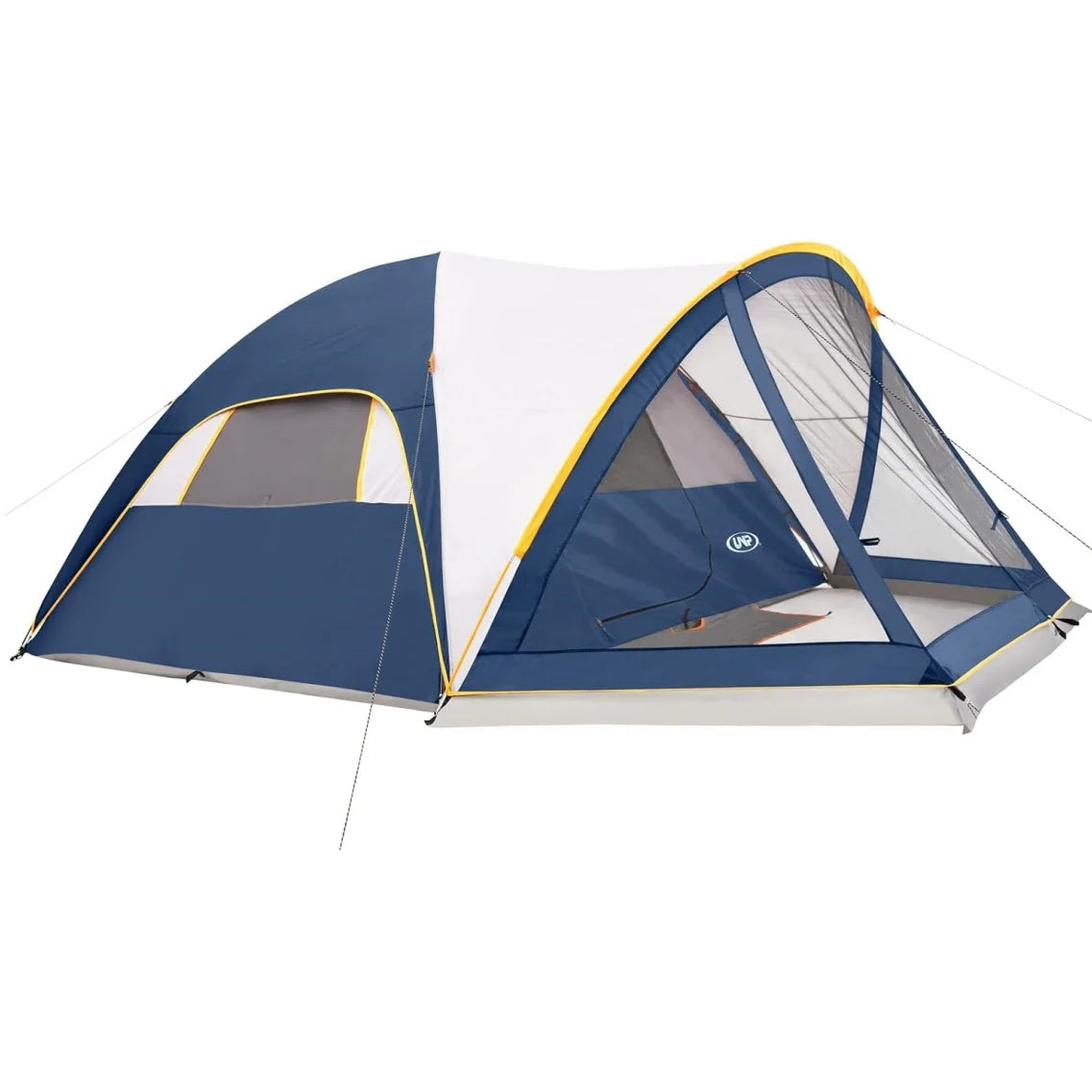 UNP 6 Person Camping Tent With Screen Room And Porch