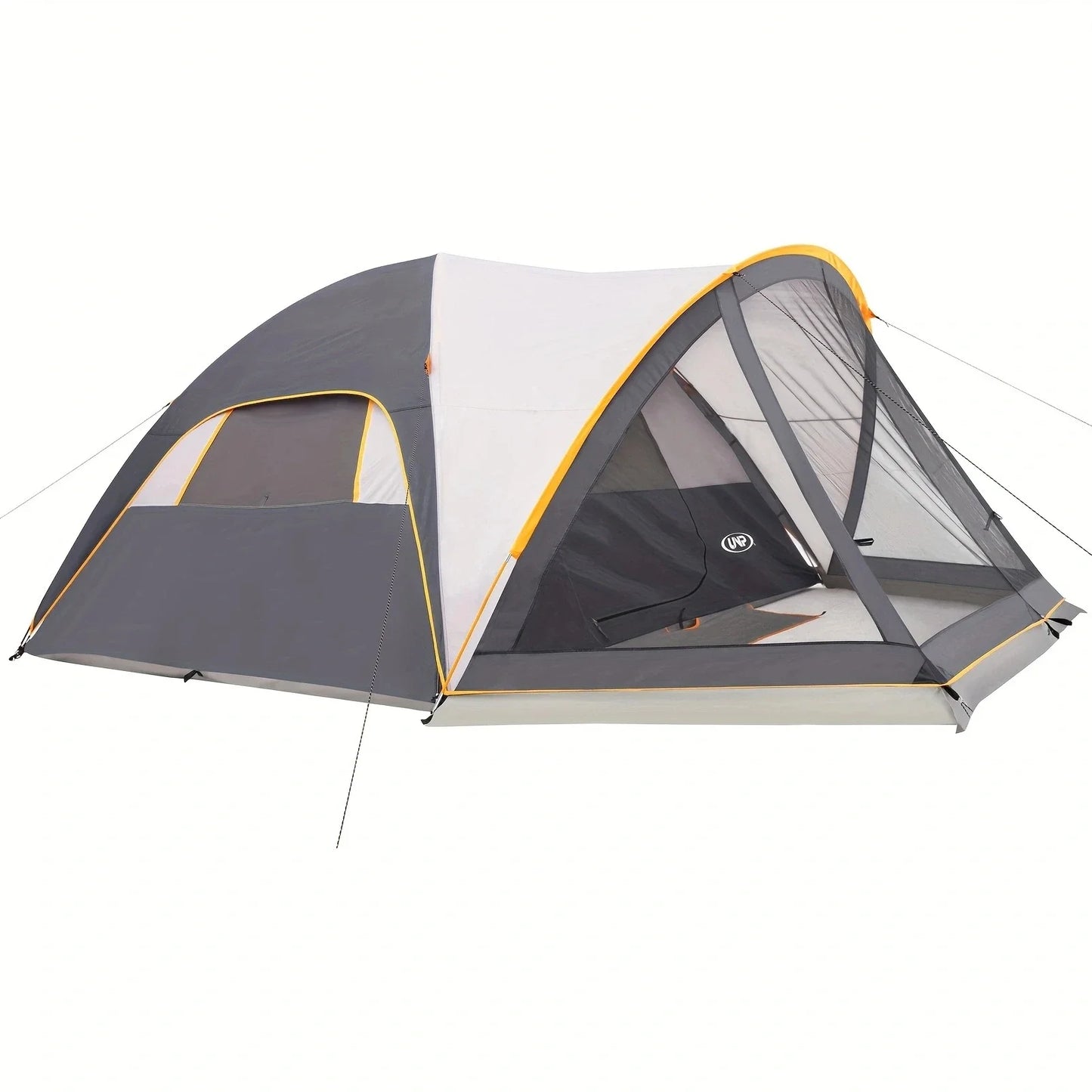 UNP 6 Person Camping Tent With Screen Room And Porch