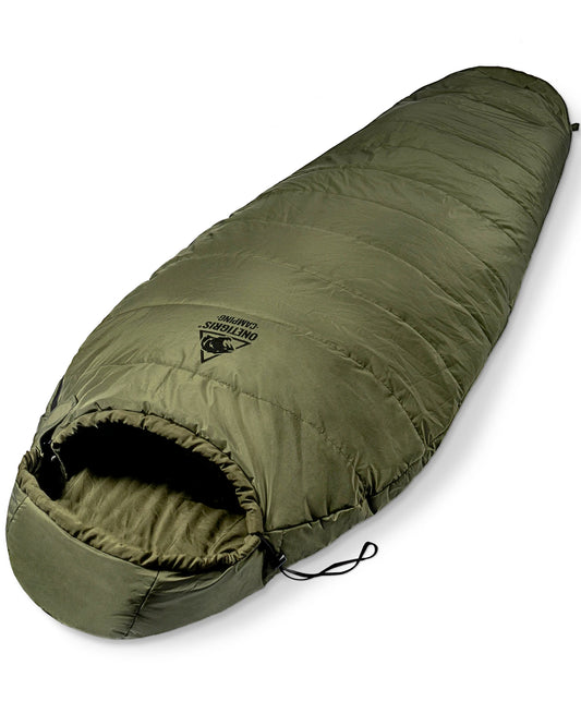 OneTigris Bushcrafter Tactical Mummy Sleeping Bag Camping Bushcraft Backpacking