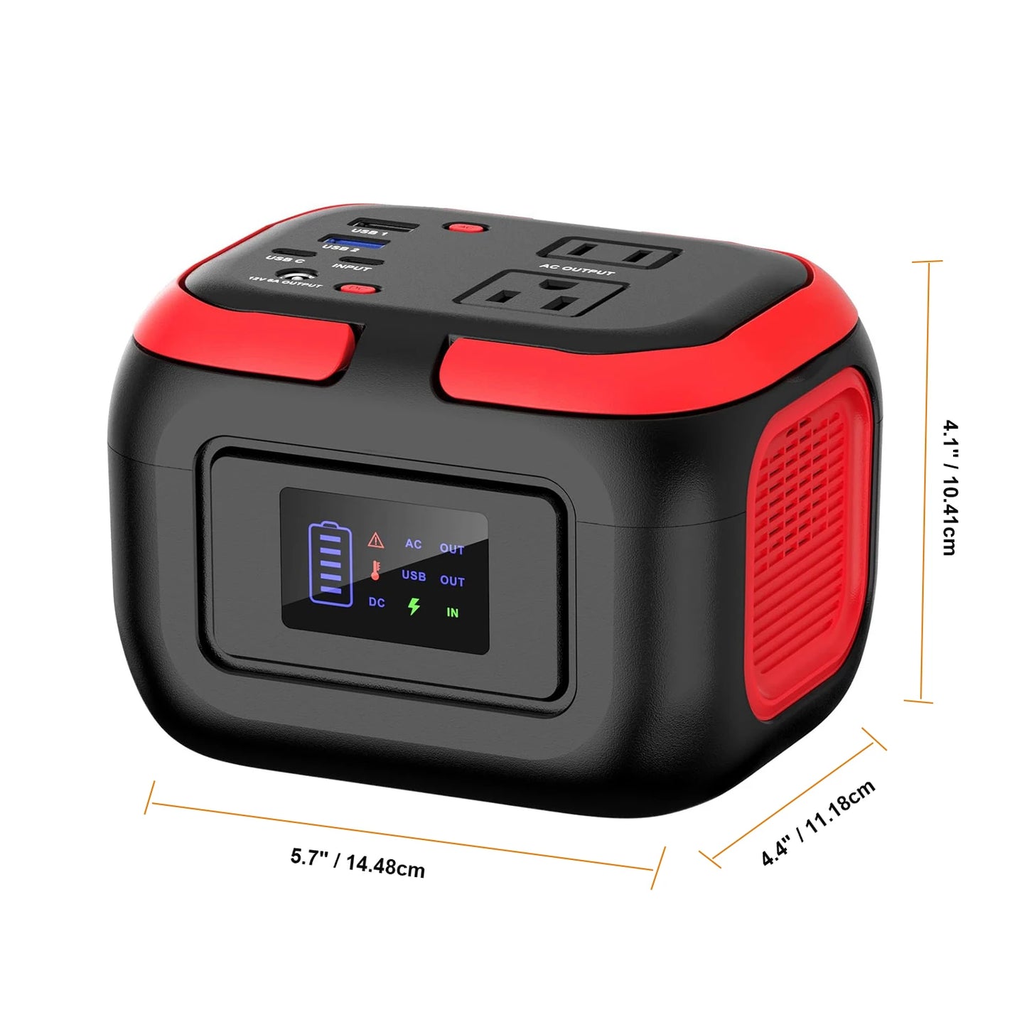 SinKeu 600W Portable Power Station Solar Generator For Camping