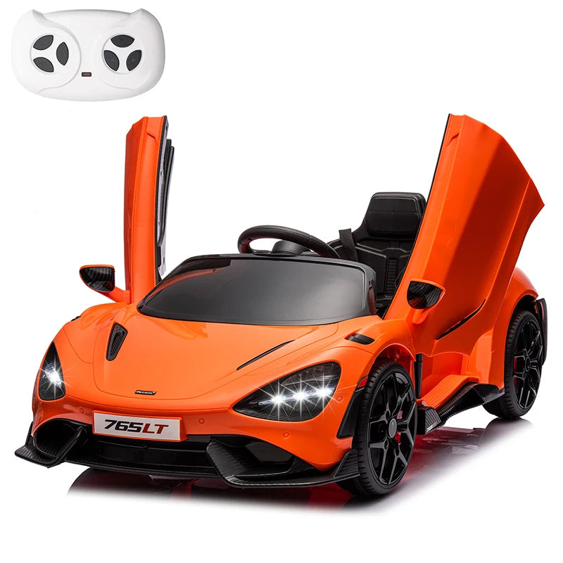 Mukidy Officially Licensed McLaren 765LT Ride On Car For Kids
