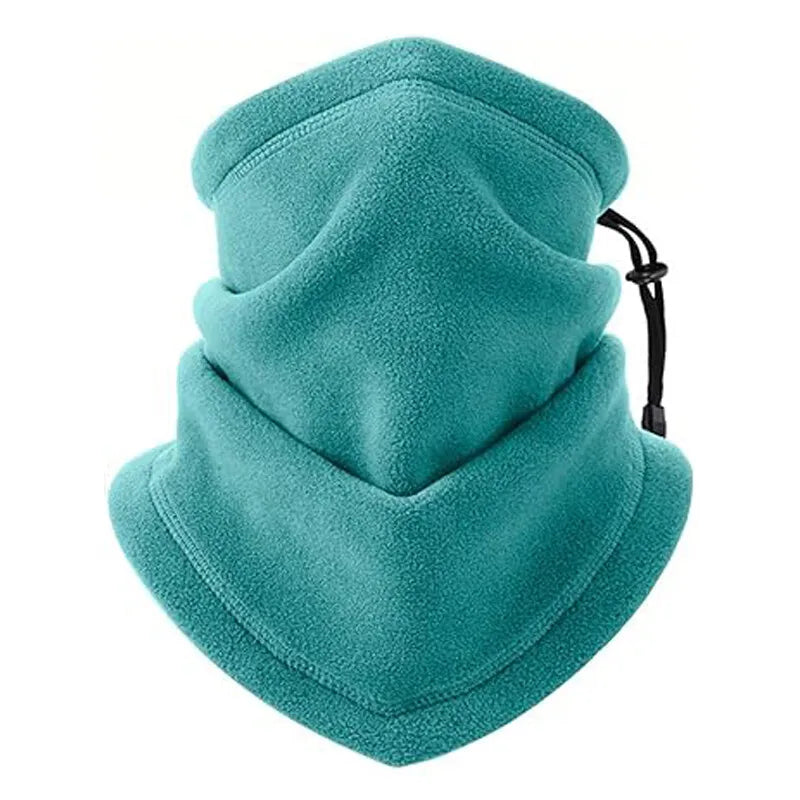 Fleece Neck Warmer Winter Scarf Face Mask For Men Women Windproof Hiking Cycling