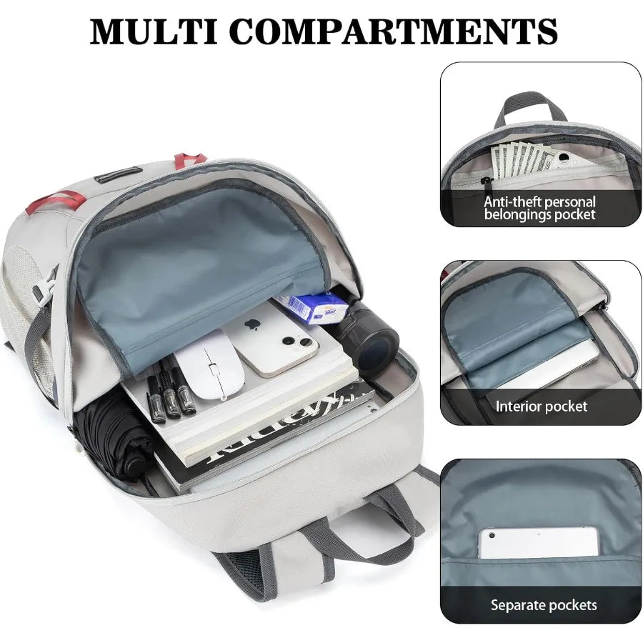 Hiking Backpack 35L Ultra Lightweight Packable Daypack for Men Women Travel