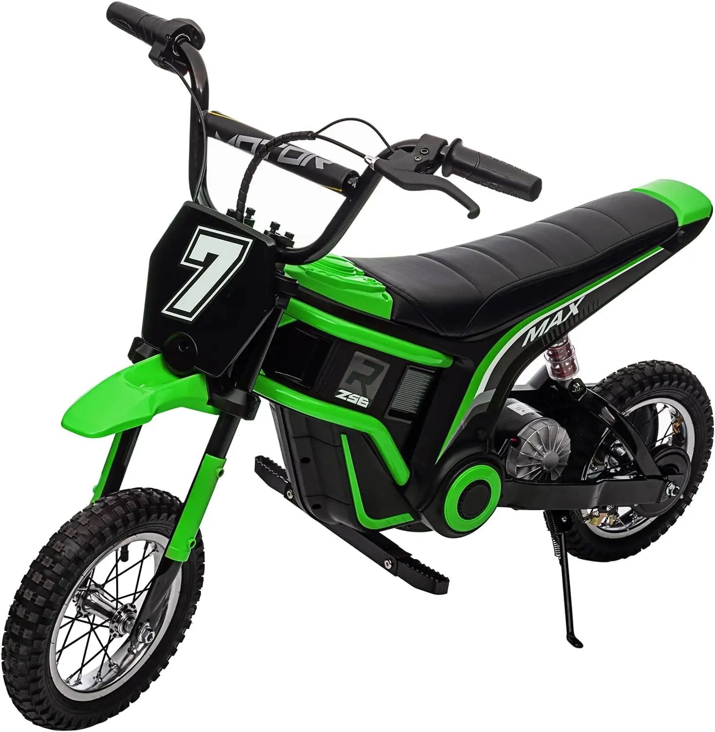 Ride On Motorcycle for Kids Electric Dirt Bike 24-Volt 350-Watt Kid's Toys Up to 14.29 MPH, 2-Speed Modes, Max Load 135 Lbs