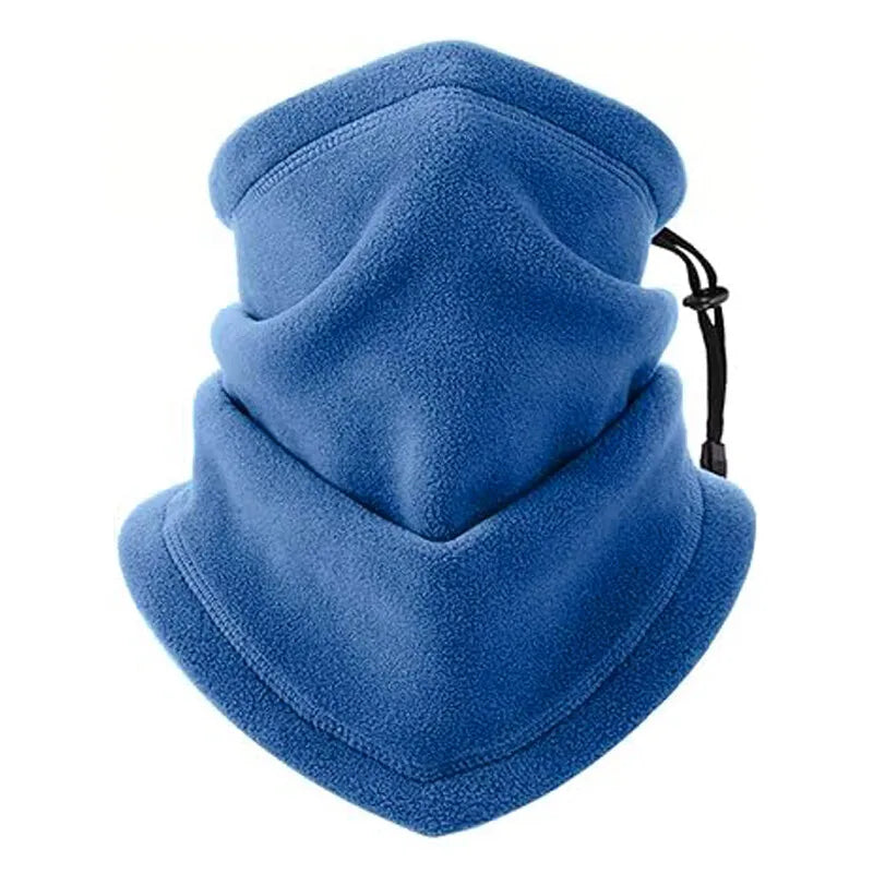 Fleece Neck Warmer Winter Scarf Face Mask For Men Women Windproof Hiking Cycling