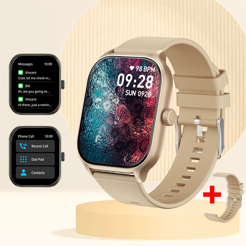 LAXASFIT Smart Watch Bluetooth Call Dial IP68 Waterproof