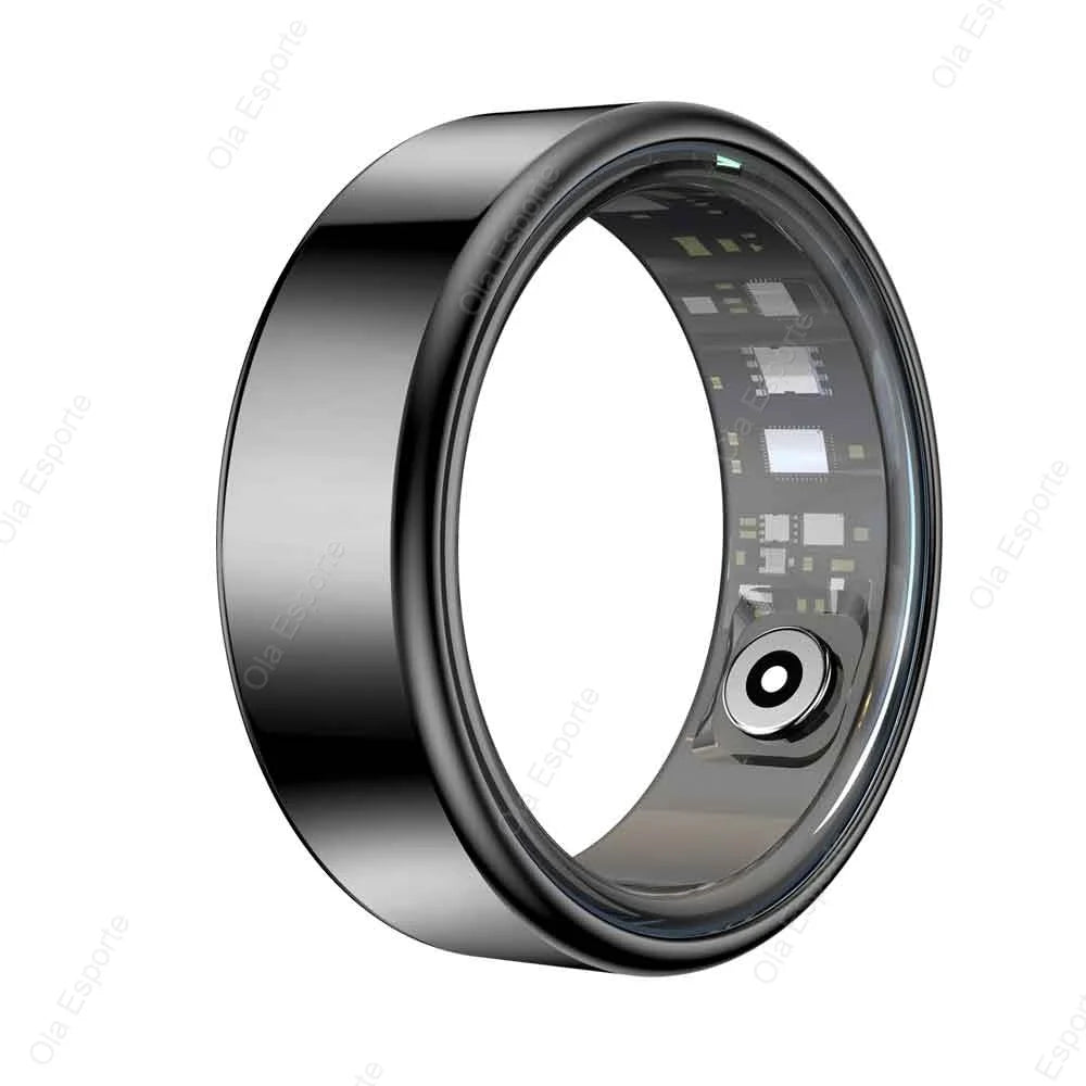 Smart Ring With Heart Rate And SpO2 Monitor IP68 Waterproof