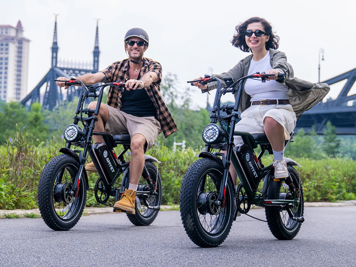 AMYET S8 Dual Motor 2000W Electric Bike 48V Battery