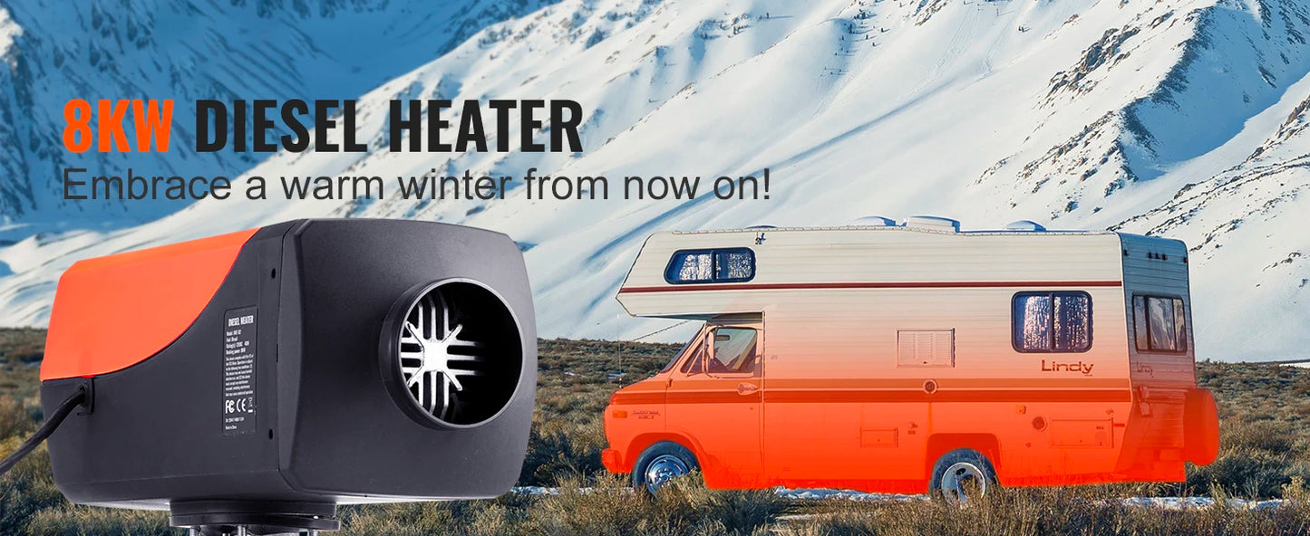 SucceBuy Bluetooth App Control Diesel Air Heater for RV
