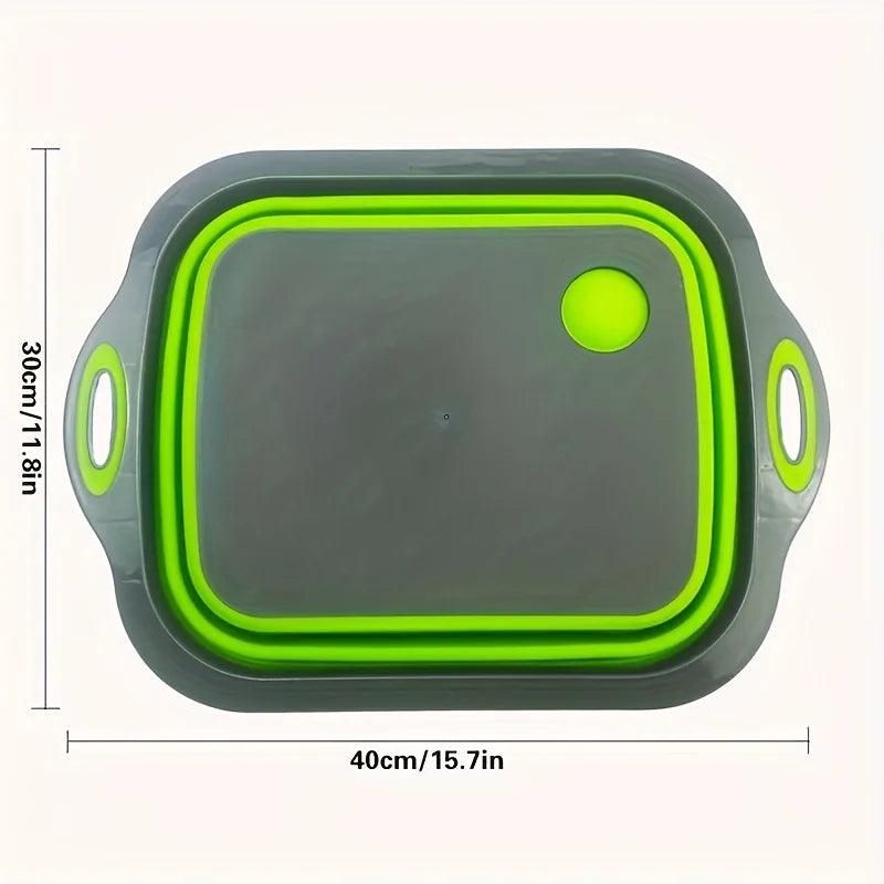 Portable Space Saving Basin With Built In Sink And Storage For Outdoor Camping