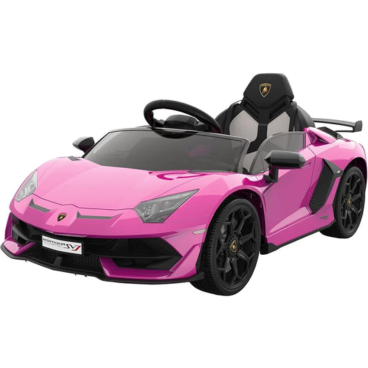 HiMISSE Kids Ride On Car With Remote Control 12V Battery
