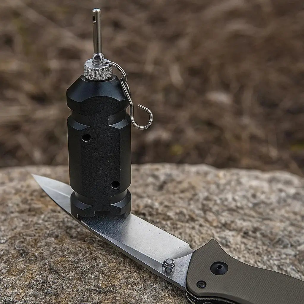 5-Pack Camping Trip Wire Alarm Perimeter Early Warning System Bear Deterrent for Hiking Campsite (Adapter Not Included)