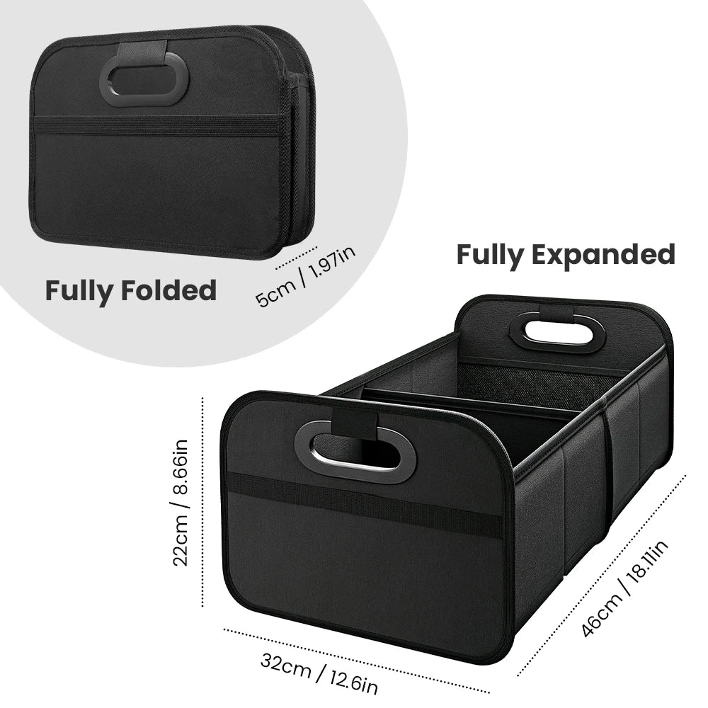 Foldable Portable Car Storage Box Trunk Organizer For Cars