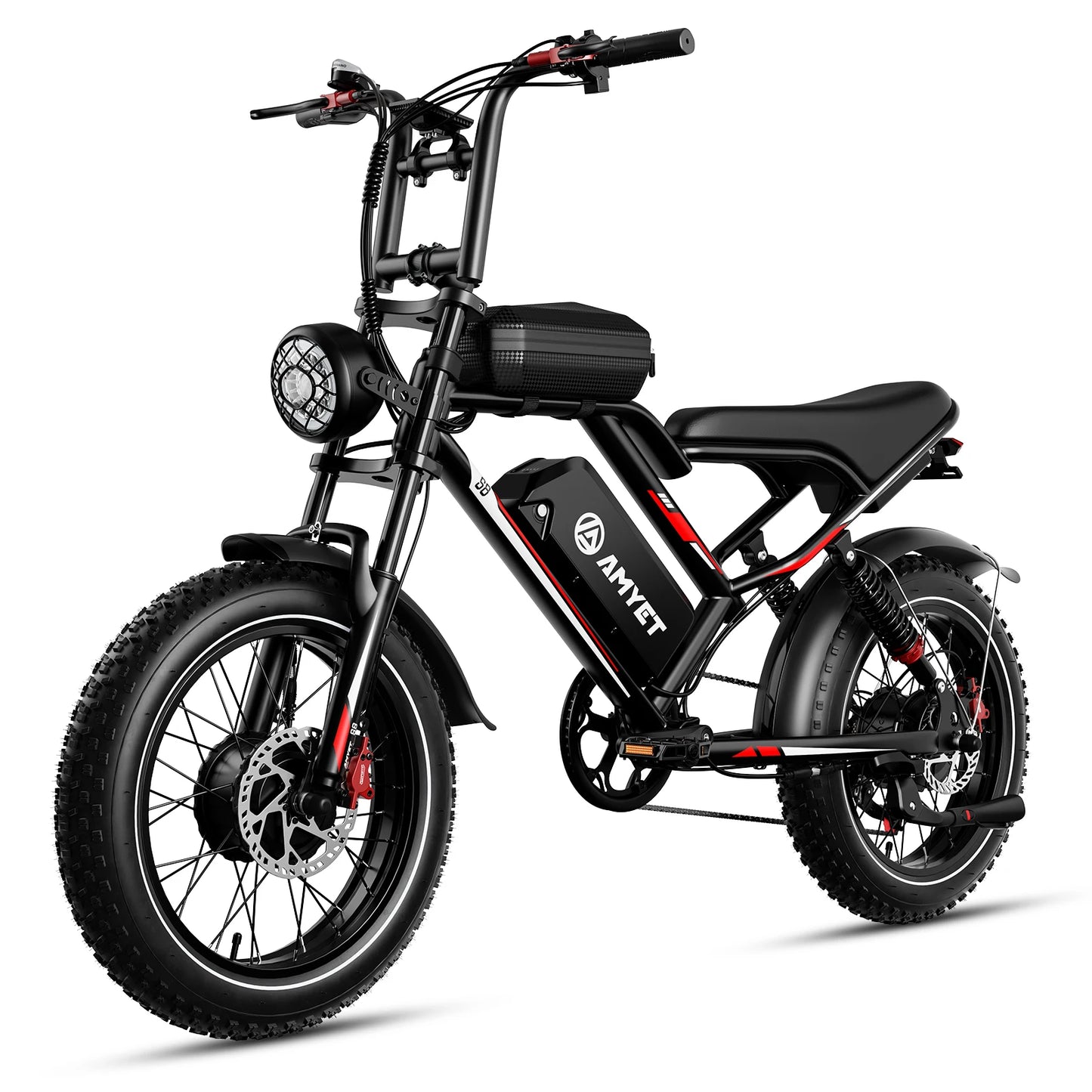 AMYET S8 Dual Motor 2000W Electric Bike 48V Battery